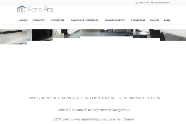 Savia theme site design template sample