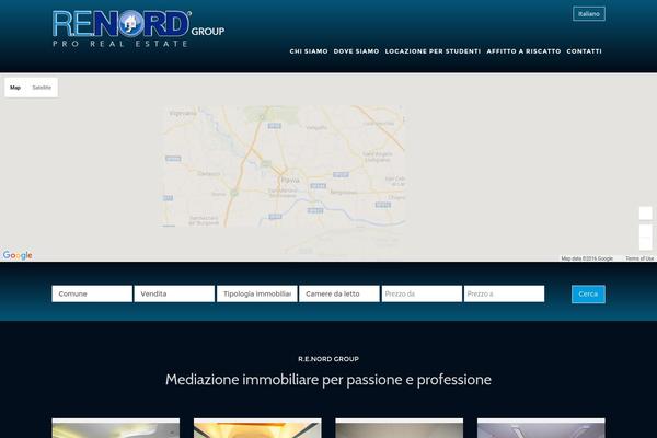 Options theme site design template sample
