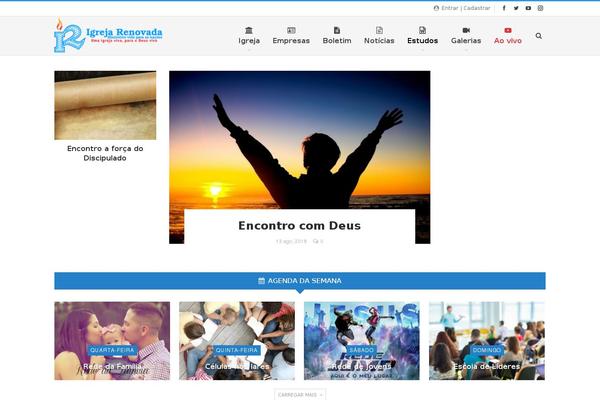 Enfold theme site design template sample