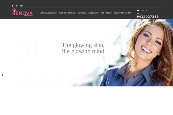 renovaskinclinic.com site used Magda