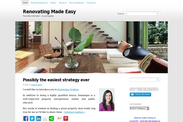 Generate Pro theme site design template sample