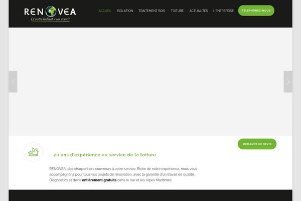 Renovate theme site design template sample