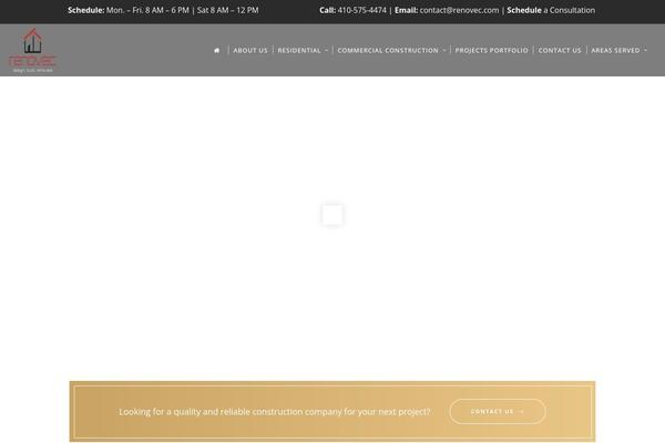 Ratio theme site design template sample