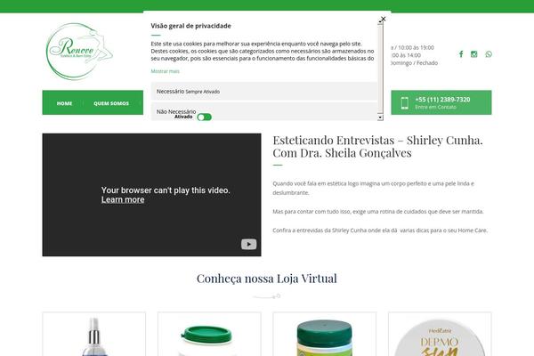 Handson theme site design template sample