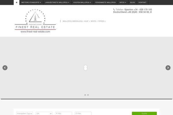 Realto theme site design template sample