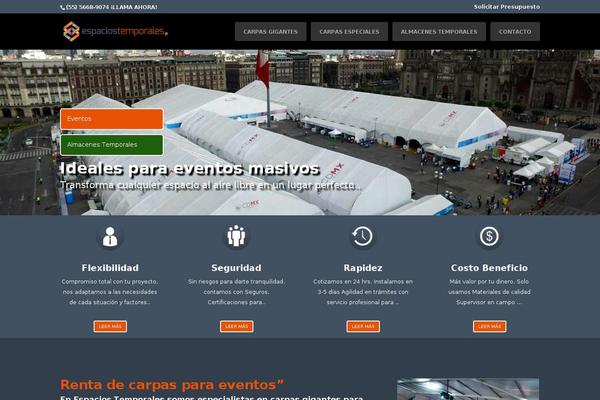 Everest theme site design template sample