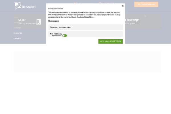 Site using Elementor plugin