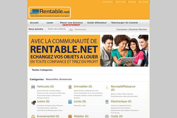 Classifiedstheme theme site design template sample
