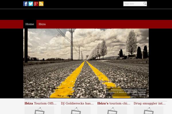 Best-magazine theme site design template sample