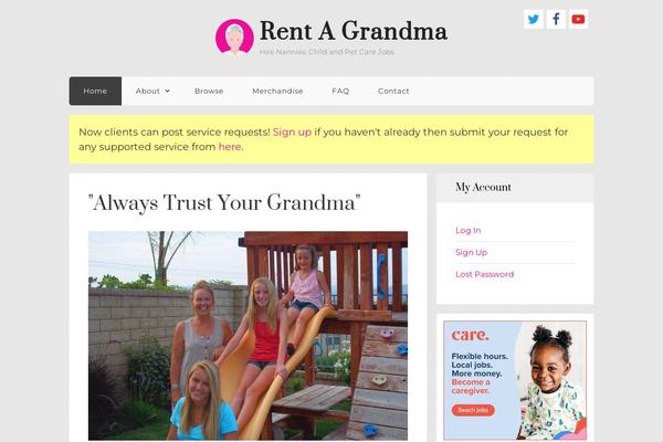 rentagrandma.com site used Rentagrandma