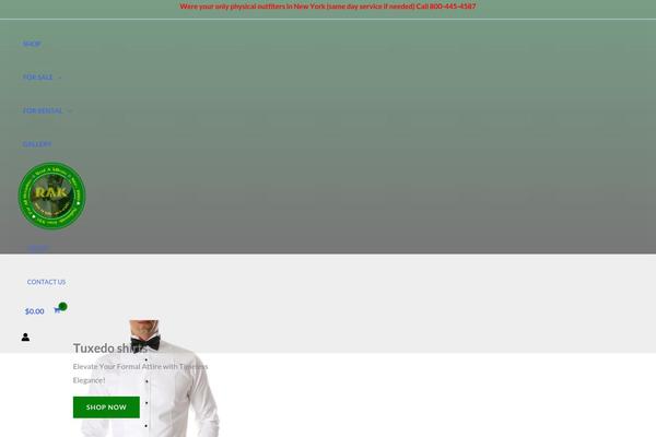 Astra theme site design template sample