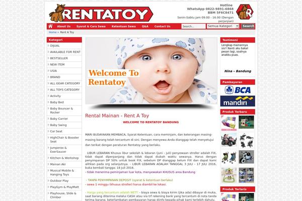 Wptoko theme site design template sample