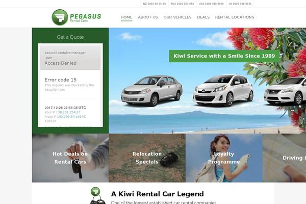 Salient theme site design template sample