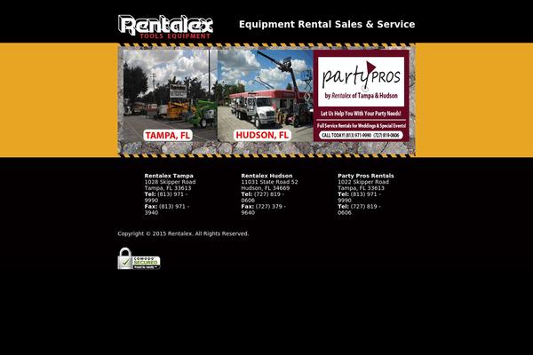 rentalex.com site used Panoramic-child-theme