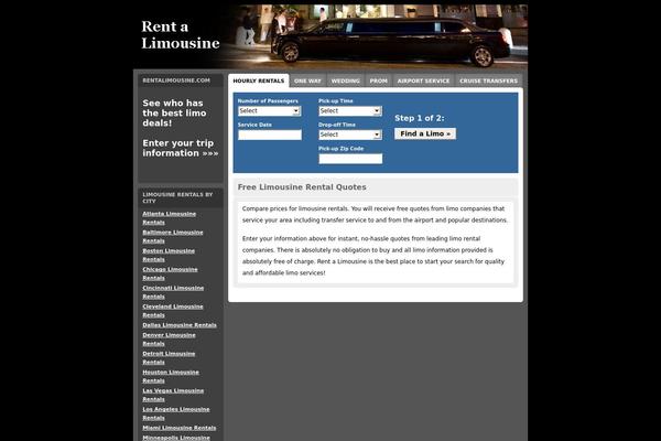 Gluttony theme site design template sample