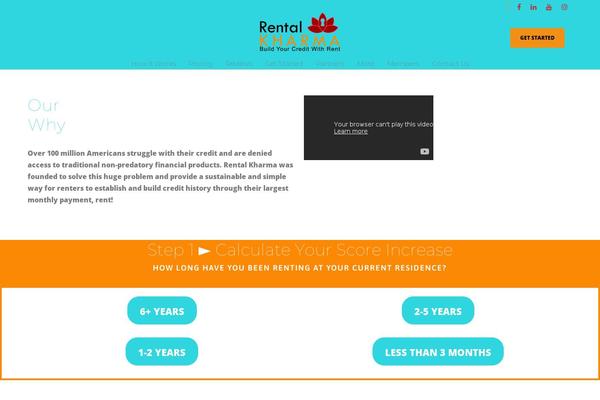 Financity theme site design template sample