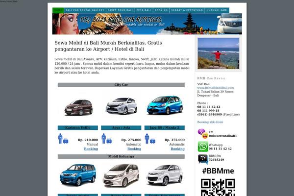 Thesis 1.8.5 theme site design template sample