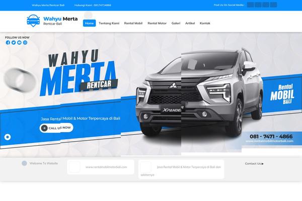 Ultra theme site design template sample