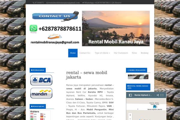 rentalmobilranaujaya.com site used Inception