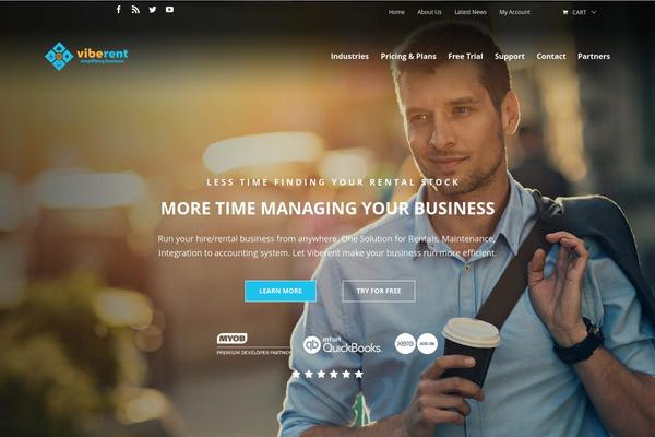 Multi theme site design template sample