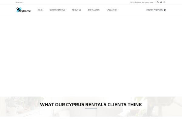 Site using Myhome-idx-broker plugin