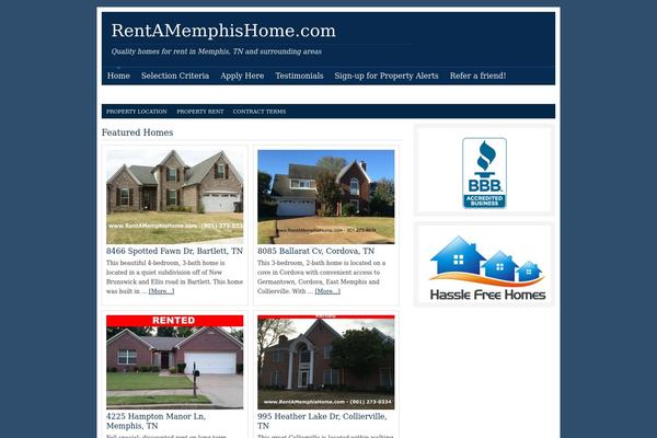 AgentPress theme site design template sample