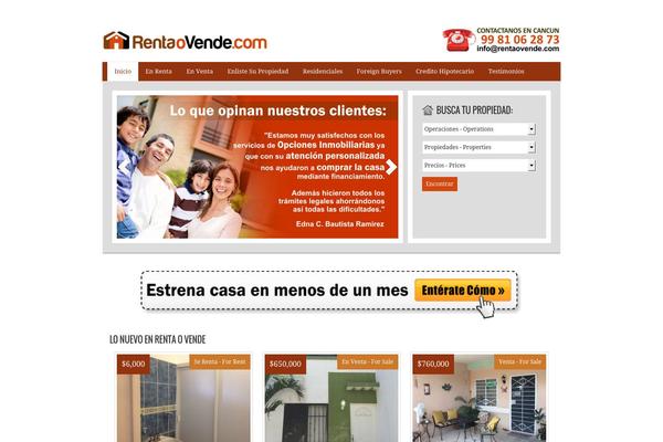 Agentpress Two theme site design template sample