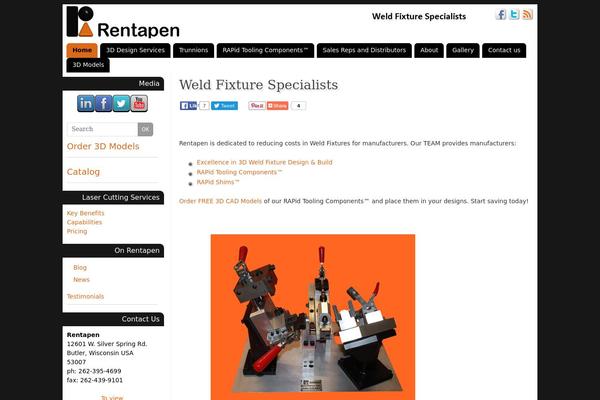 Polished theme site design template sample