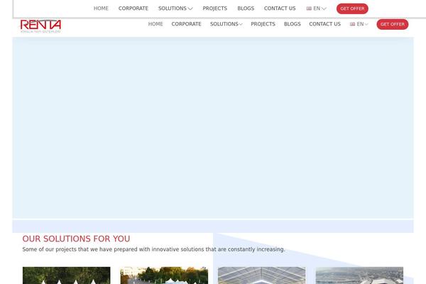 Xtra-child theme site design template sample
