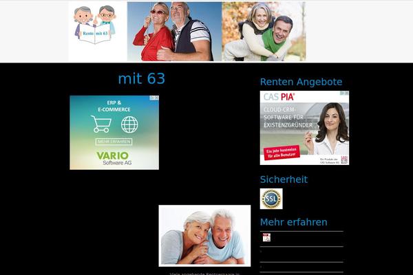 Montezuma theme site design template sample