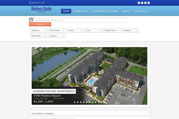 Freehold theme site design template sample
