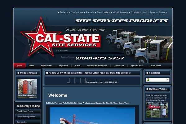 Site using Featured Content Gallery plugin