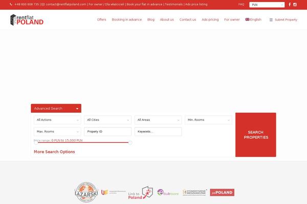 Site using Wp-header-bar plugin