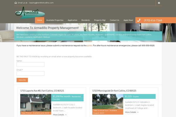 Site using Easy-real-estate plugin