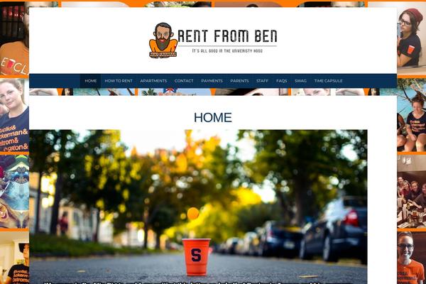 Natural theme site design template sample