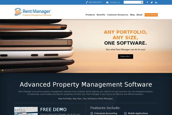 Site using Responsive Menu plugin