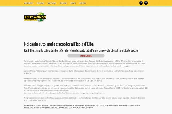 Rounder theme site design template sample