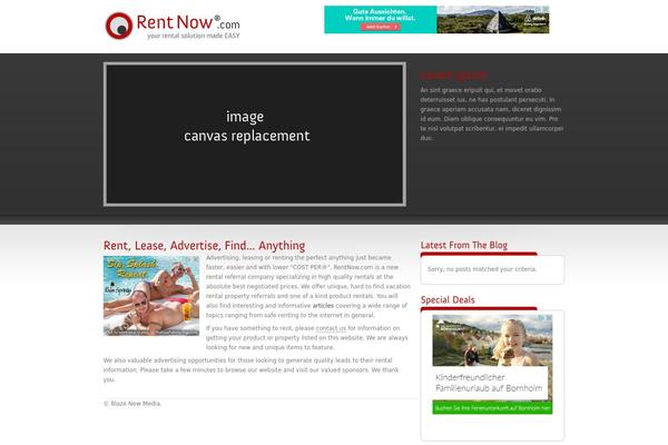 Nelson theme site design template sample