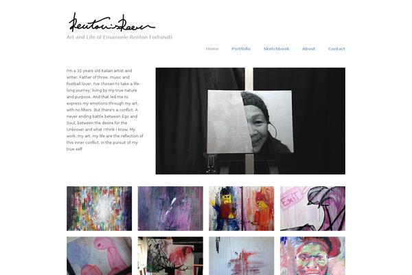 Hatch theme site design template sample