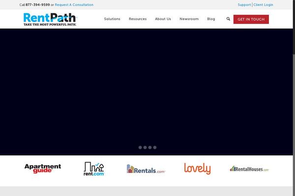 Rent theme site design template sample