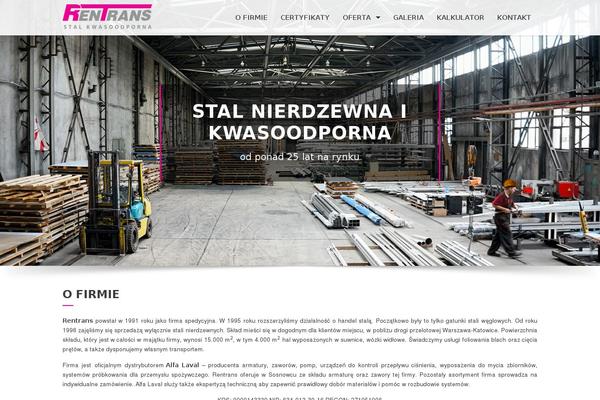 Square theme site design template sample