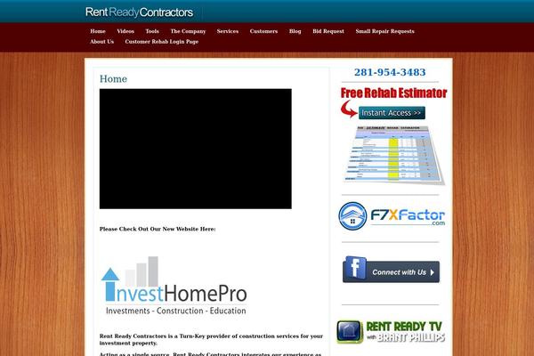 Wooden theme site design template sample