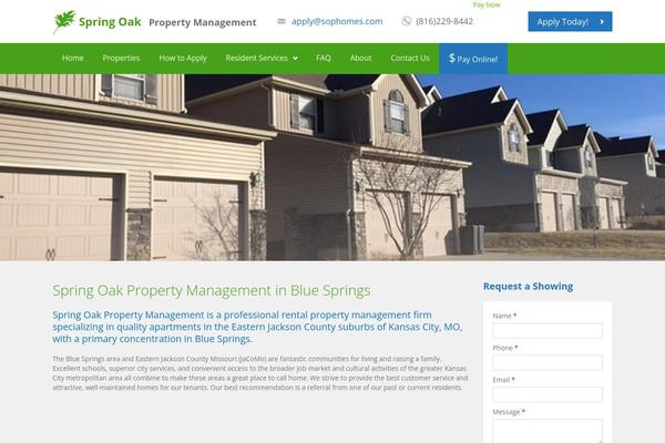 Realia theme site design template sample