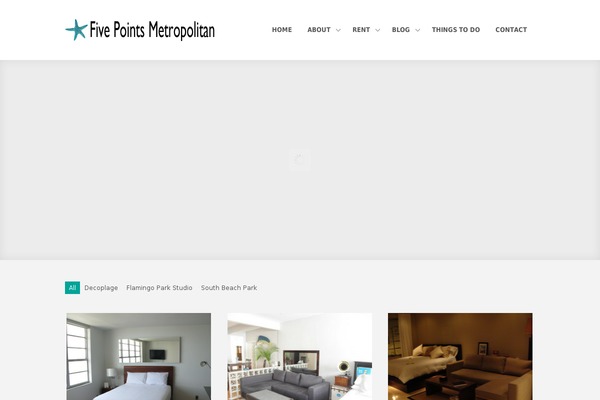 District theme site design template sample