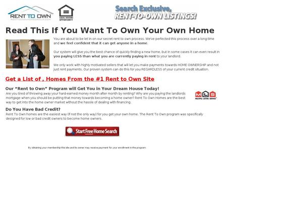 renttoownhomegroup.com site used Montezuma