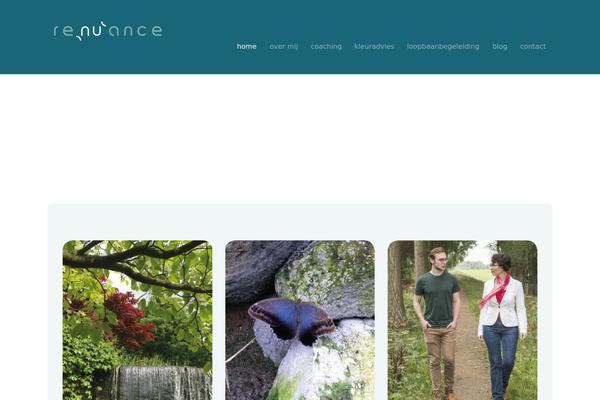 Kalium theme site design template sample