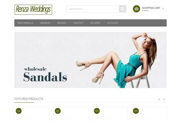 Orienko theme site design template sample