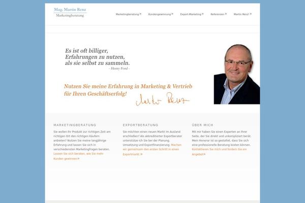 Dandelion theme site design template sample