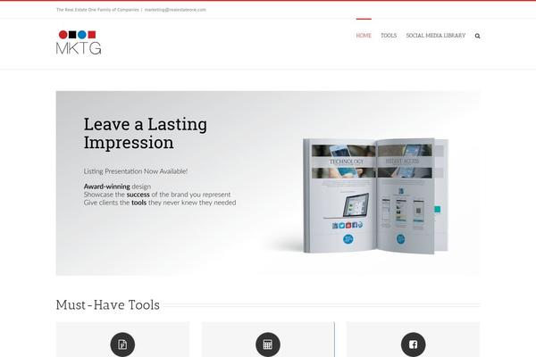 Avada theme site design template sample