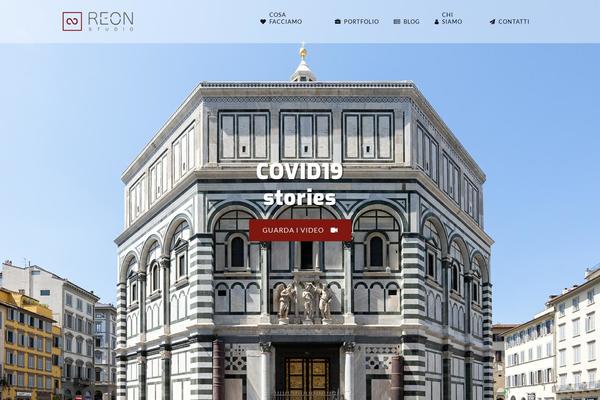 Reon theme site design template sample